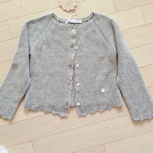 Patachou ! light pink knit cardigan (36M)